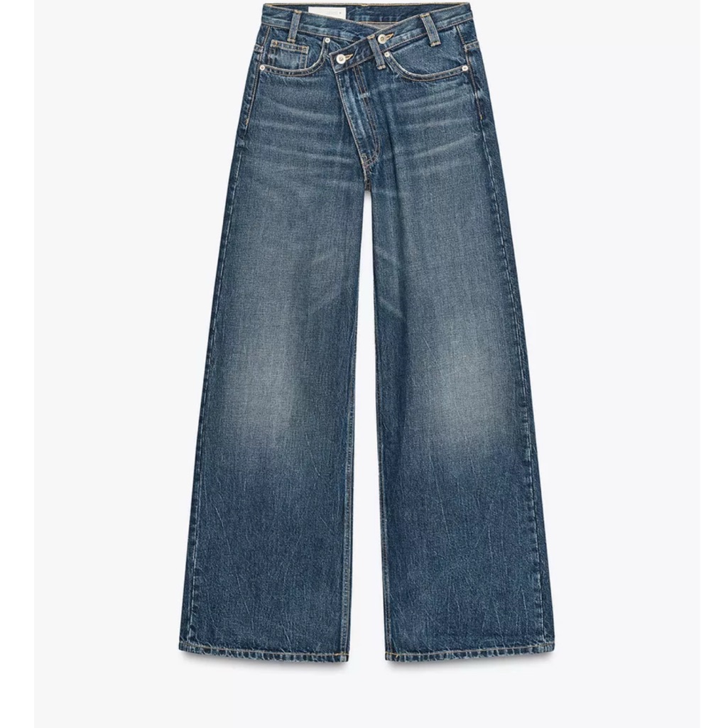 Brand New Zara Denim Flare WideLeg Jeans Size 26